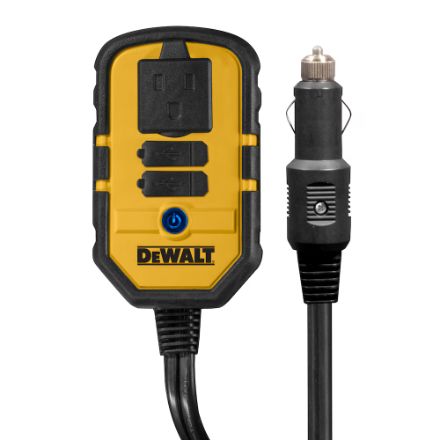 DEWALT 140 Watt Power Inverter with USB Ports