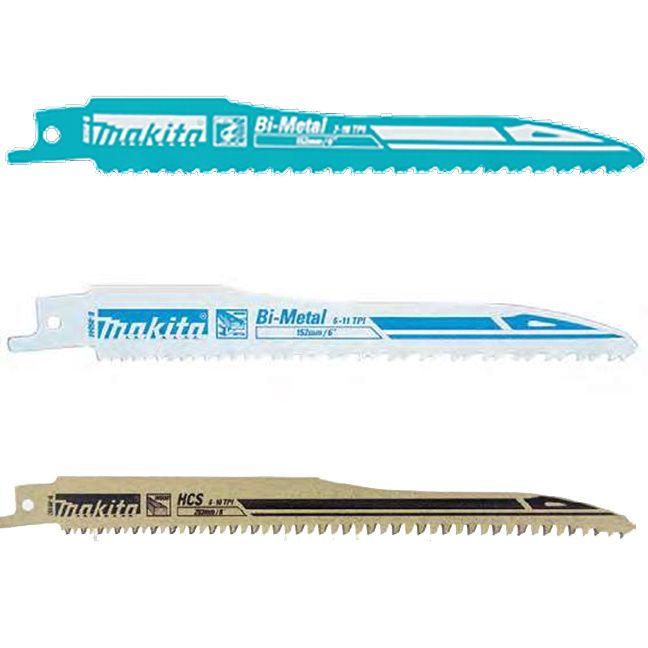 Makita E-10693 SUPER EXPRESS Reciprocating Saw Blade Set 3-Pack