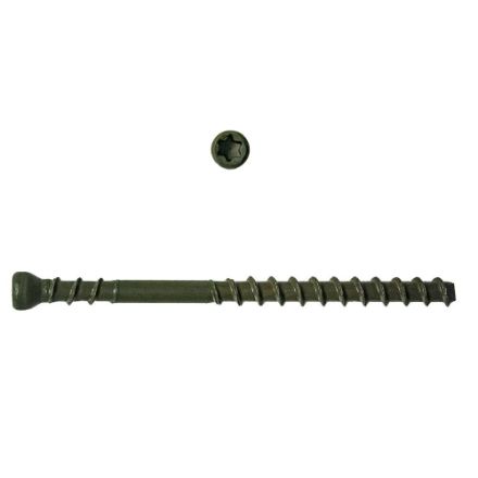 Hillman 215-116 CAMO #7 X 2-3/8-inch Star Drive Trim Head Deck Fasteners In Green - 350-Piece