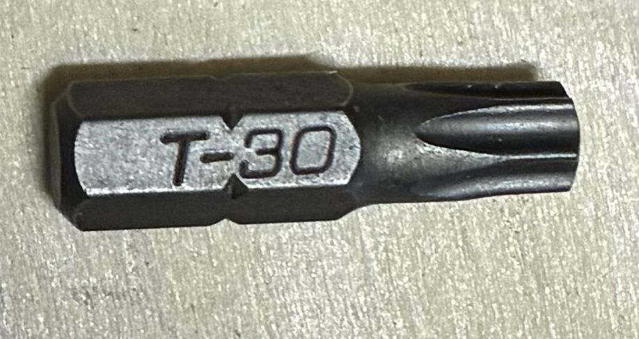 Hillman B231-945 T30X1 Torx Security 1EA 25pcs