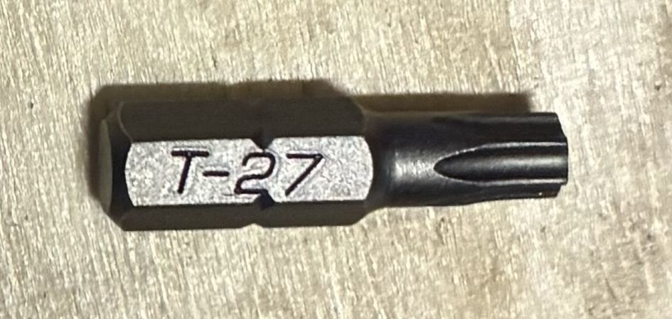 Hillman B231-944  T27X1 Torx Security 1EA 25 Pcs