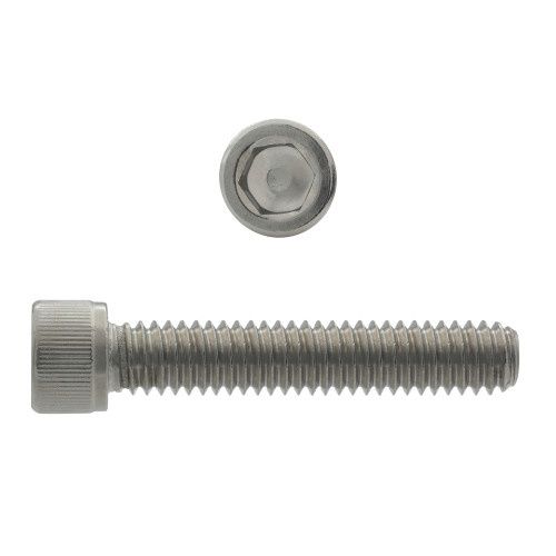 Hillman 5006-140  8-32 x 7/8" Socket Cap Screws 18.8 Stainless Steel Coarse Thread FT 100 Pcs