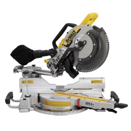 DEWALT 20V MAX XR 12 in. Double Bevel Sliding Miter Saw (Tool Only)