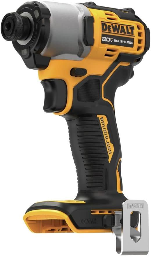 DEWALT 20V MAX* 1/4 in. Brushless Cordless Impact Driver (Tool Only) (DCF840B)