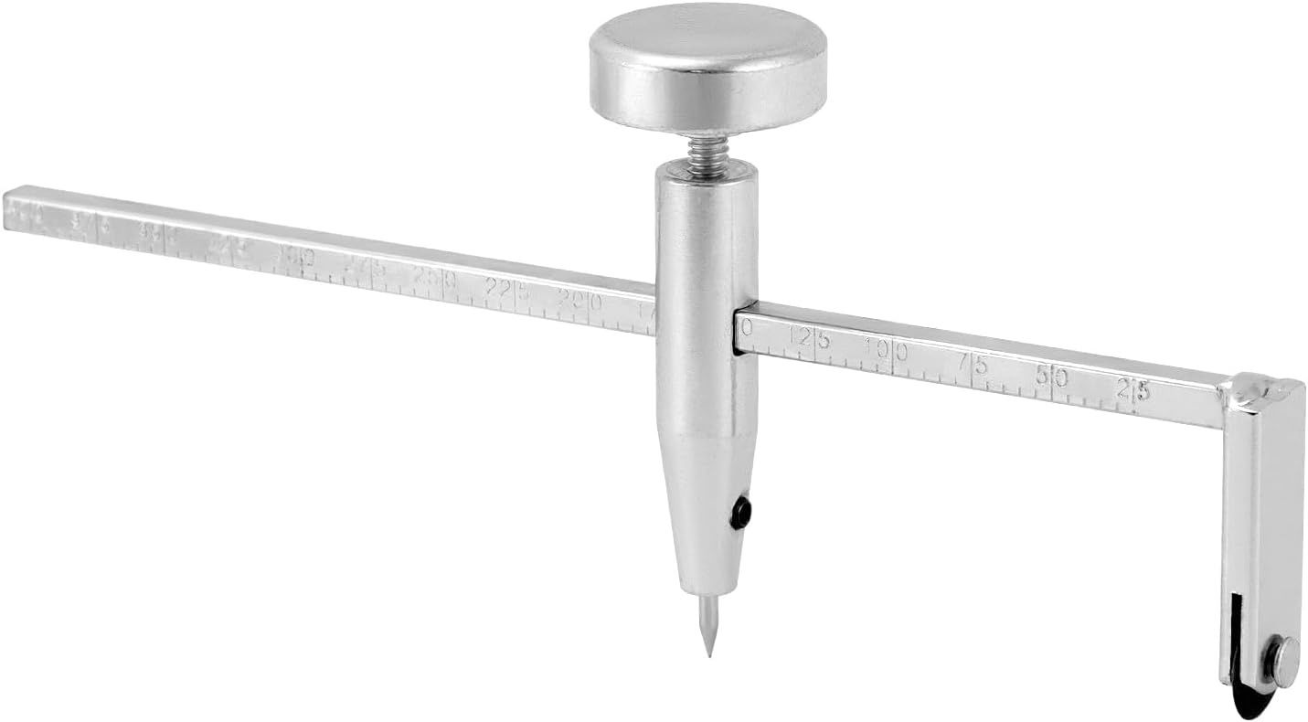 QWORK Durable Drywall Circle Cutter, Sturdy Metal Construction