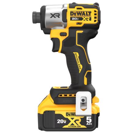 Dewalt DCF845P1  20V MAX XR Lithium-Ion Brushless 1/4 in. 3-Speed Impact Driver Kit with (1) 5Ah Battery and Charger