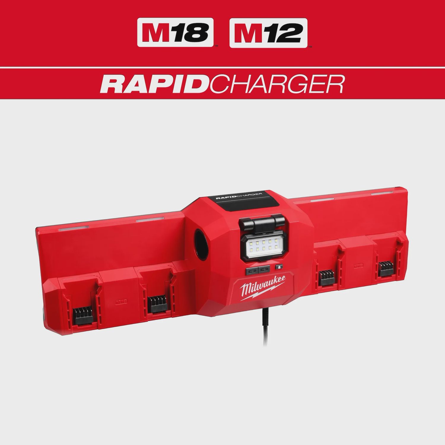 Milwaukee Tool M18 and M12 Gangbox Rapid Charger