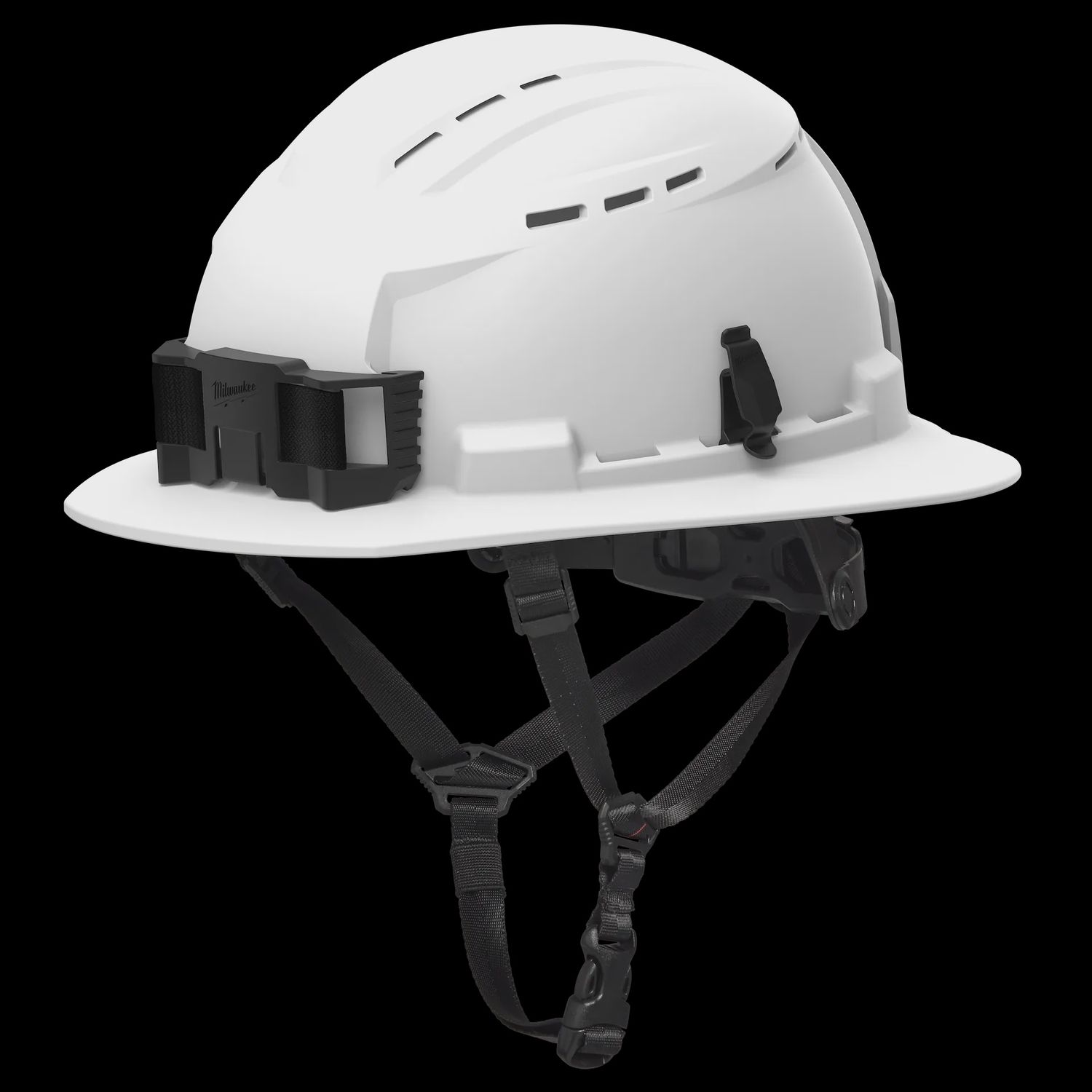 Milwaukee BOLT  White Full Brim Vented Safety Helmet – Type 2, Class C