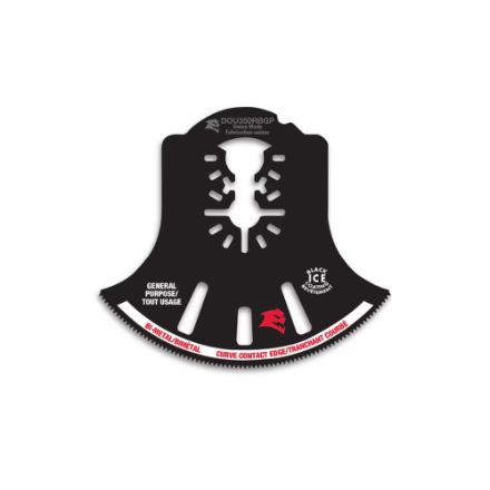 Diablo 3-1/2 inch Universal Fit Bi-Metal Oscillating Blade for General Purpose Cutting