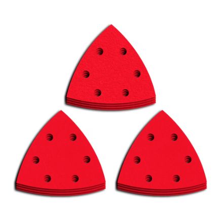 DIABLO DCT334080H10G - Set of 10 Triangular Abrasive Sheets for Oscillating Details
