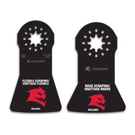 Diablo Starlock High Carbon Steel Oscillating Scraper Set for Adhesive Removal