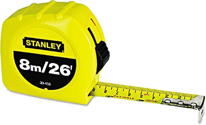 Stanley 30-456 8m/26 x 1-Inch Stanley Tape Rule (cm Graduation)
