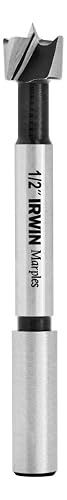 Irwin Tools 1966896 Irwin Marples Wood Drilling Forstner Bit, 1/2",