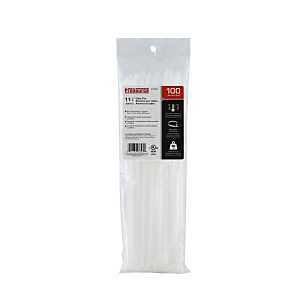 ProSource CV280-1003L Cable Tie, 11 inches, 50lb Tensile Strength, Self-Lock Locking, Nylon, Clear
