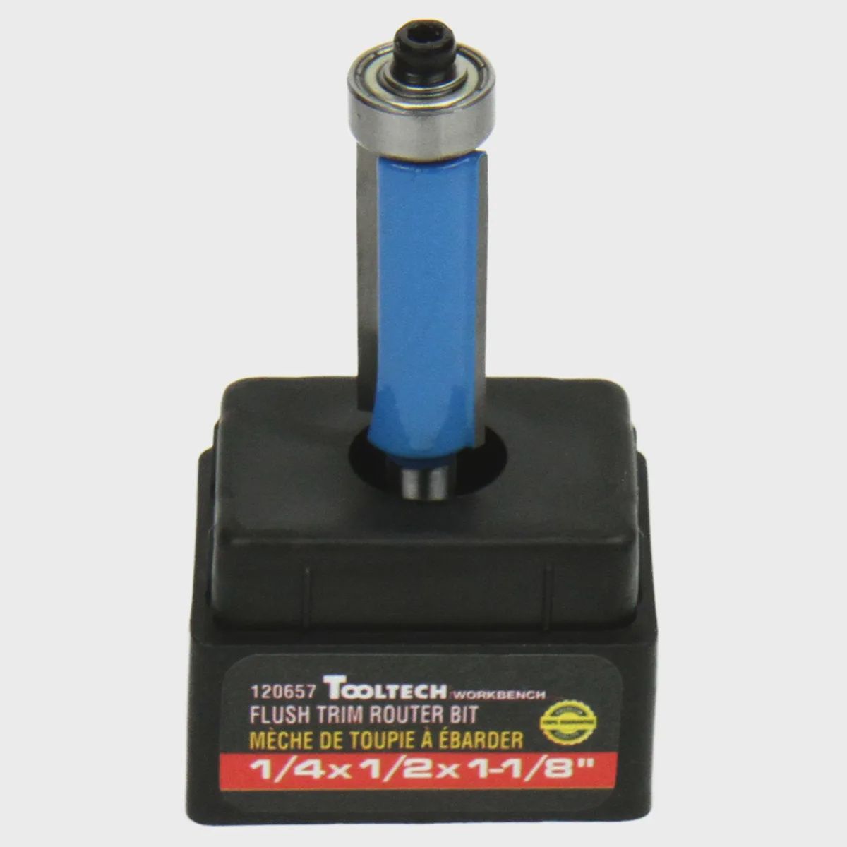 Toolway 120657 Flush Trim Router Bit 1/4 x 1/2 x 1 1/8in