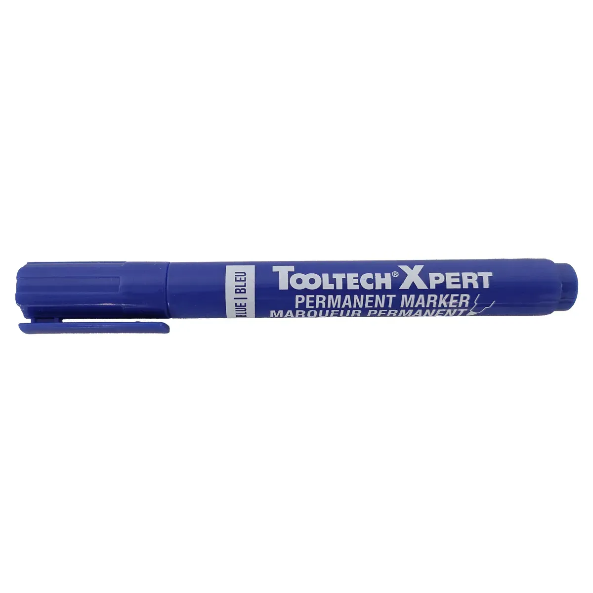 Toolway 191088 12PK Permanent Marker Round Tip Blue