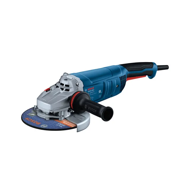 Bosch 7in Large Angle Grinder 15 Amp with Lock-On Trigger Switch