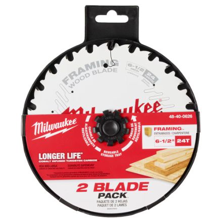 Milwaukee Tool 6-1/2 24T Framing Blade (2-Pack)