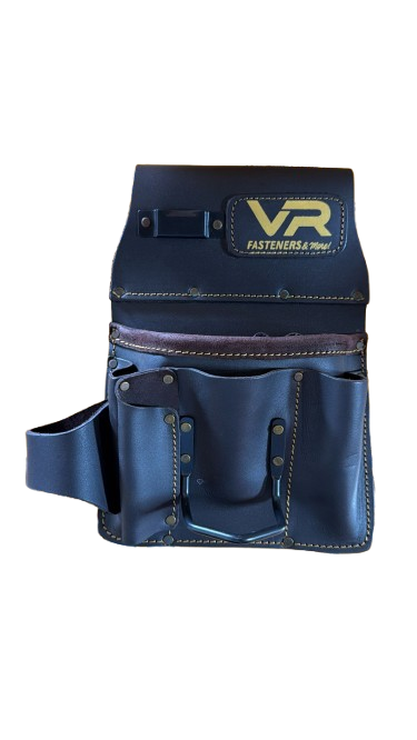 VR Electrician Drywaller Pouch Oil Tan Full/Top Grain Leather