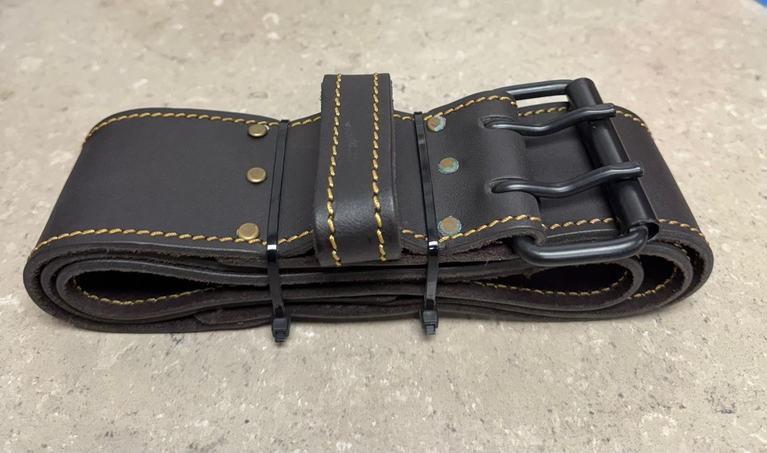 VR Oil Tan Full Top Grain Leather Belt 3 inches