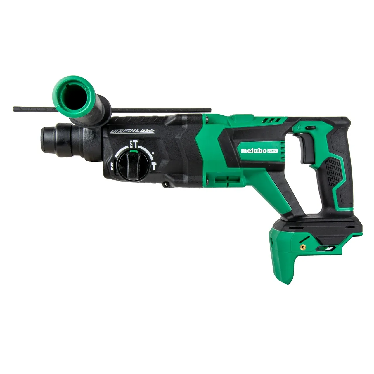 Metabo 36V MultiVolt Brushless 1-1/8" SDS Plus D-Handle Rotary Hammer