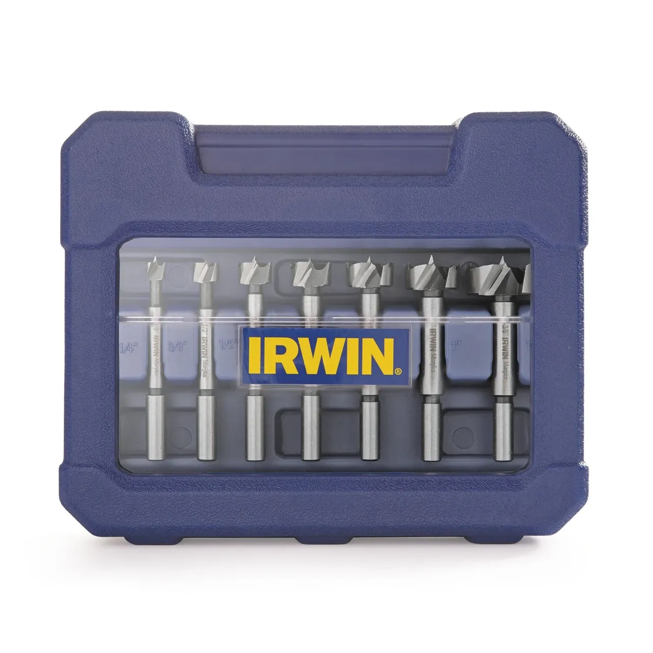 Irwin Marples Forstner Bit Set, Wood Drilling, 8 Piece