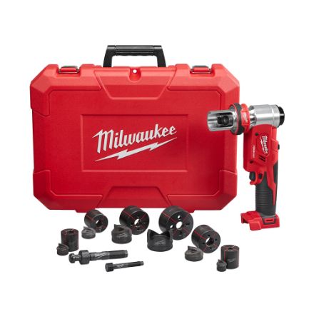 Milwaukee Tool M18 18V Lithium-Ion Cordless FORCE LOGIC 1/2 in.-2 in. 6 Ton Knockout Tool