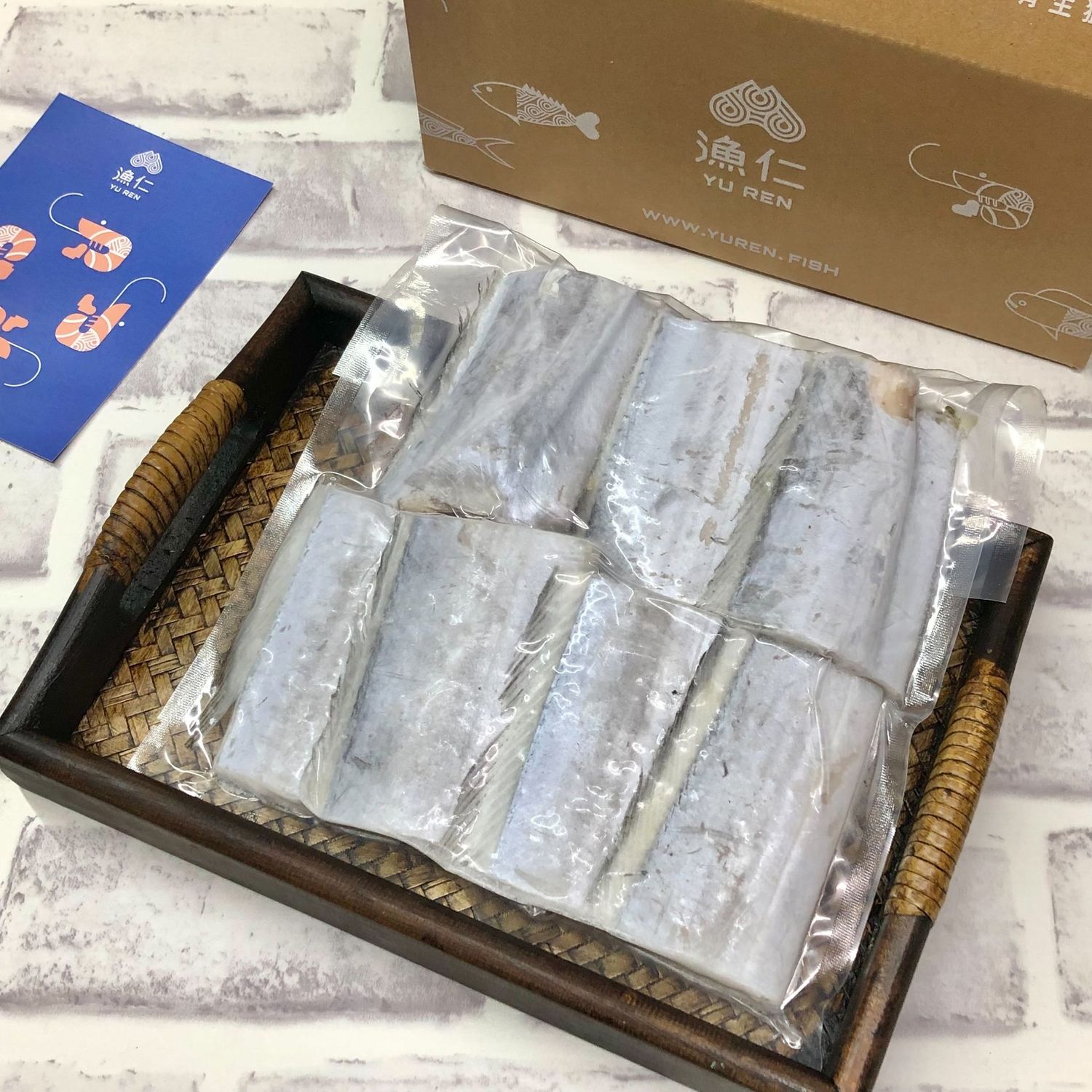 【漁仁嚴選】白帶魚塊/500g/下酒菜