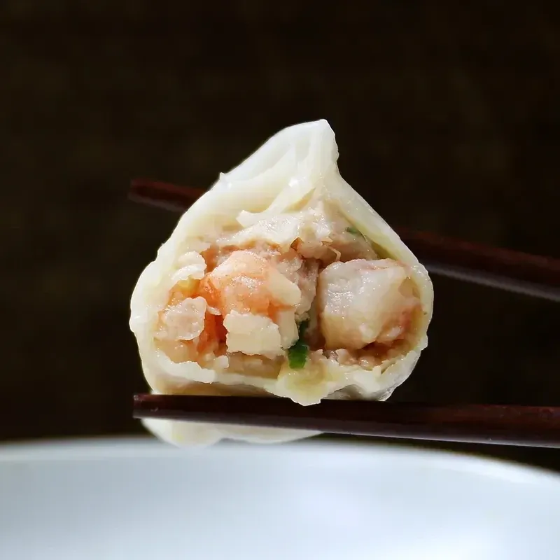 【漁仁】鮮蝦高麗菜水餃24顆/600g 【漁仁】鮮蝦高麗菜水餃24顆/600g