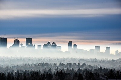 Calgary Misty Morning