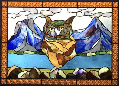 Great Horned Owl/Three Sisters