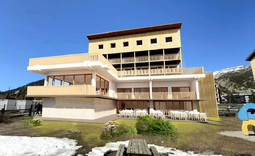 Hôtel Club Chante le Vent - Réhabilitation - Montgenèvre (05)