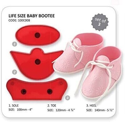Baby Bootie Cutters Set