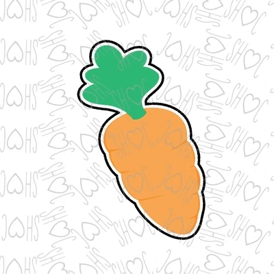 3.5&quot; Carrot Cookie Cutter by SH Creations