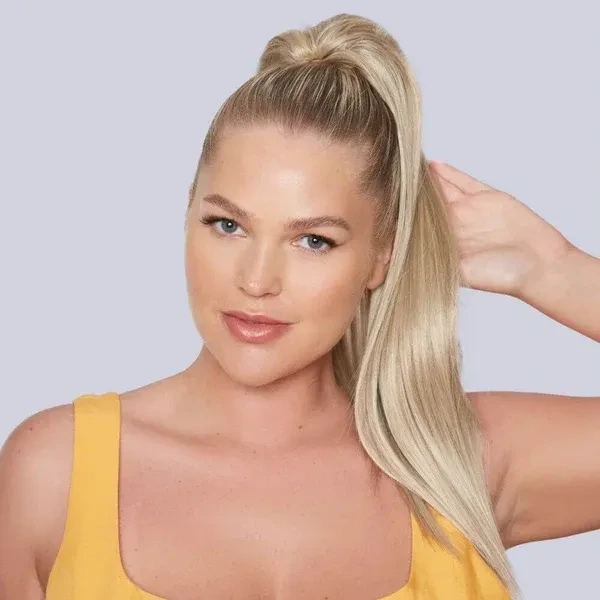 Stranded Long Straight Ponytail