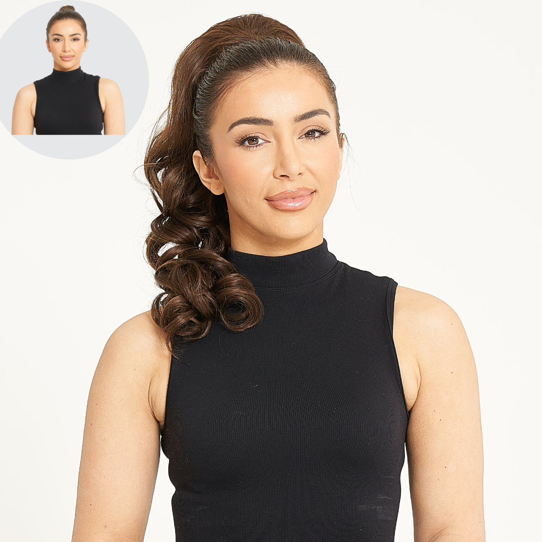 Koko Blossom Curly Ponytail