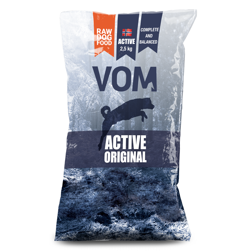 VOM Dog food - Large meatballs (4x2.5kg)