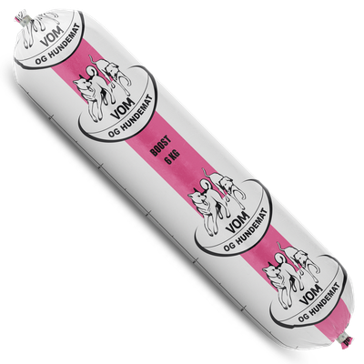 VOM Dog food - Large sausage (3x6kg)