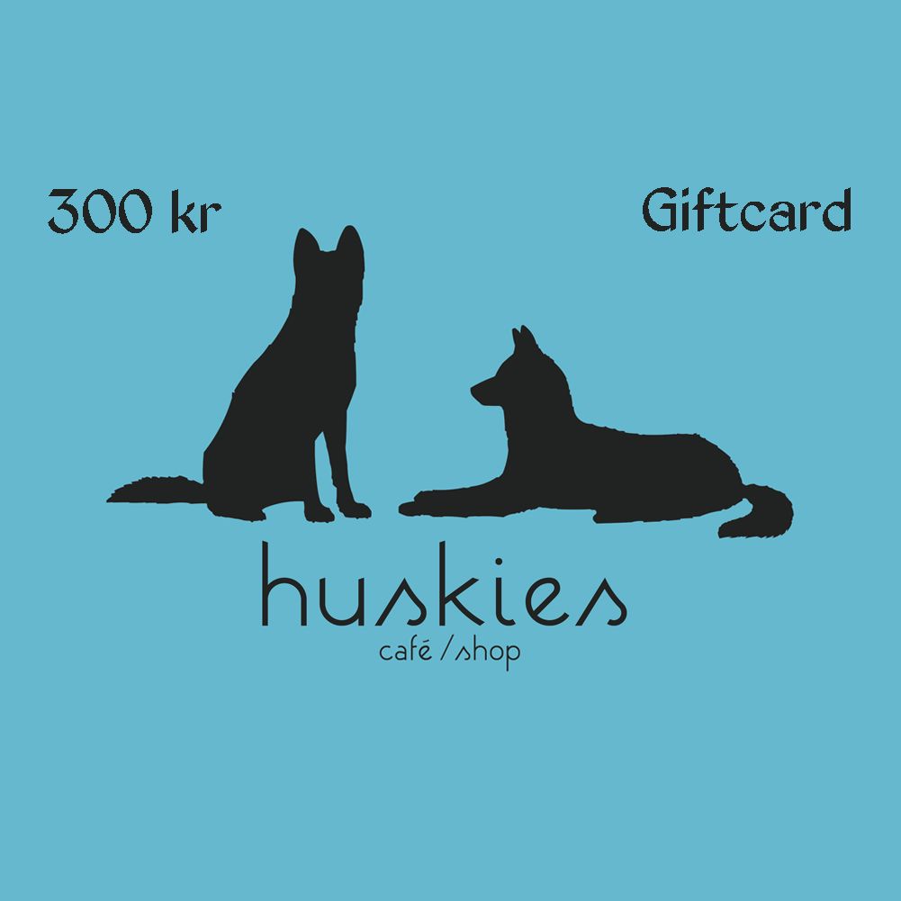 Huskies gift card 300,-