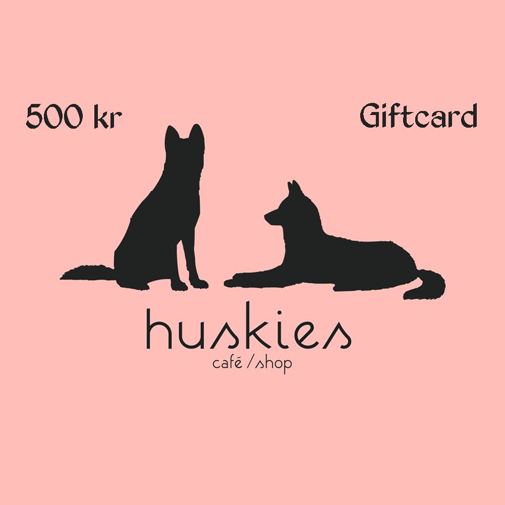 Huskies gift card 500,-