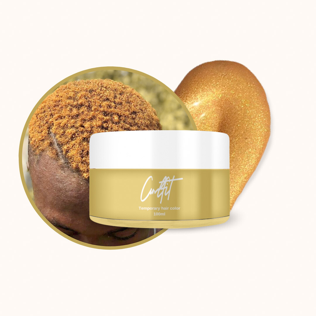 100g I can explain- Gold hair color
