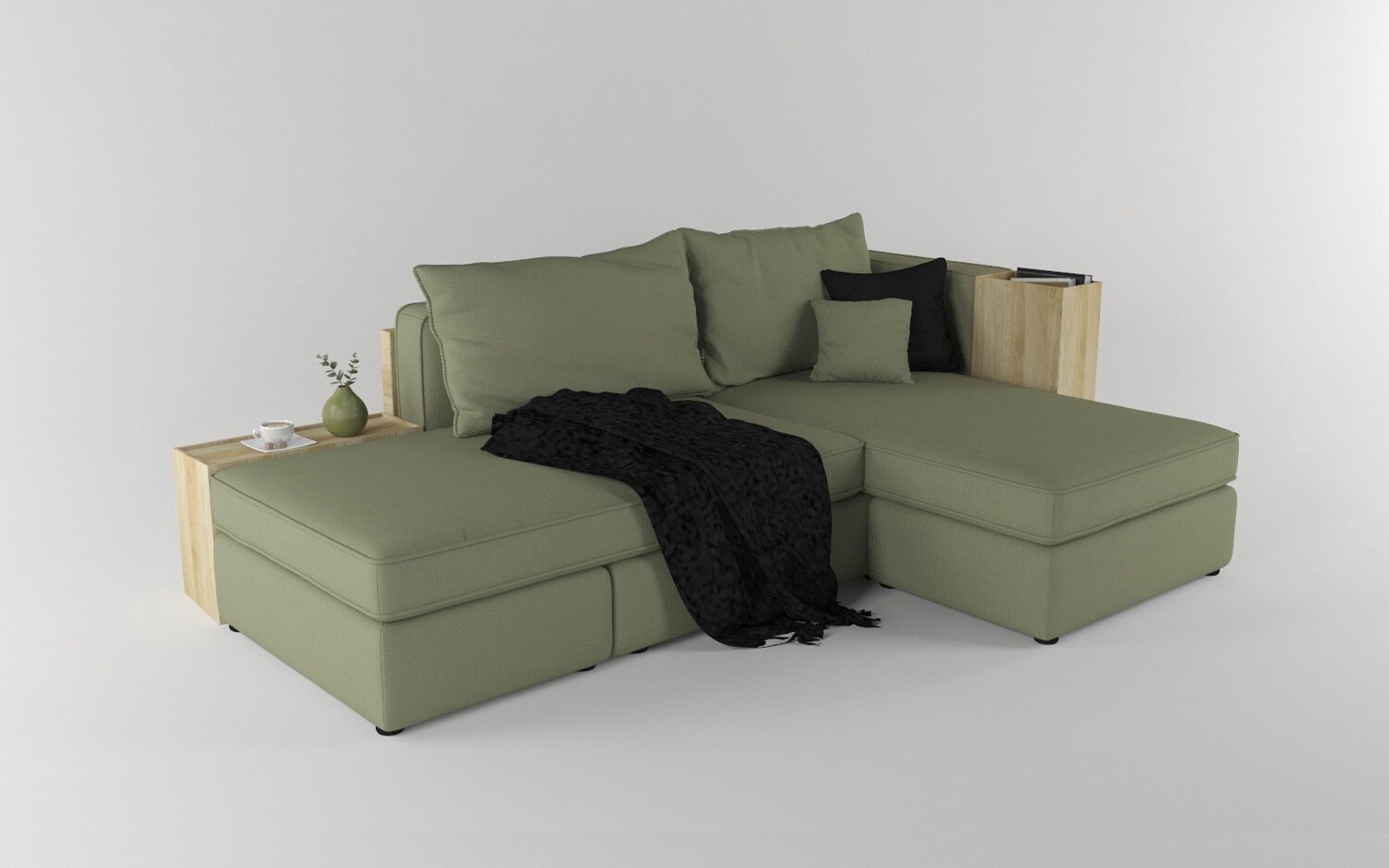 Eckschlafsofa "Twins"