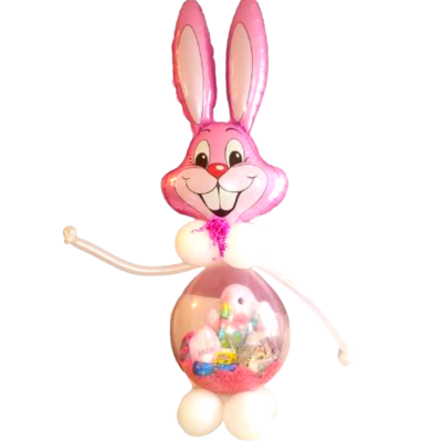 Prefilled Stuffed Easter Bunny Balloon