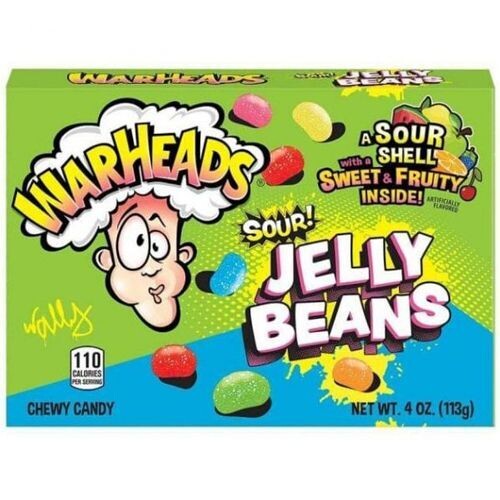 Warheads Sour Jelly Beans