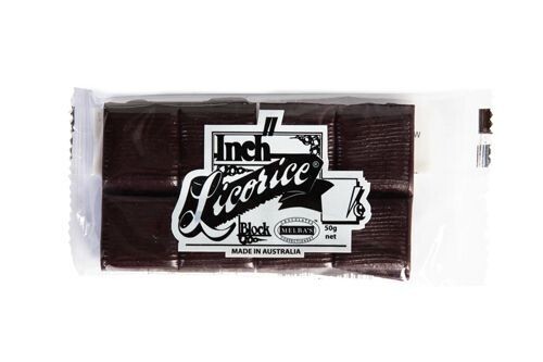 Inch Licorice Block