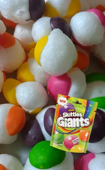 Giant Sour Skittles