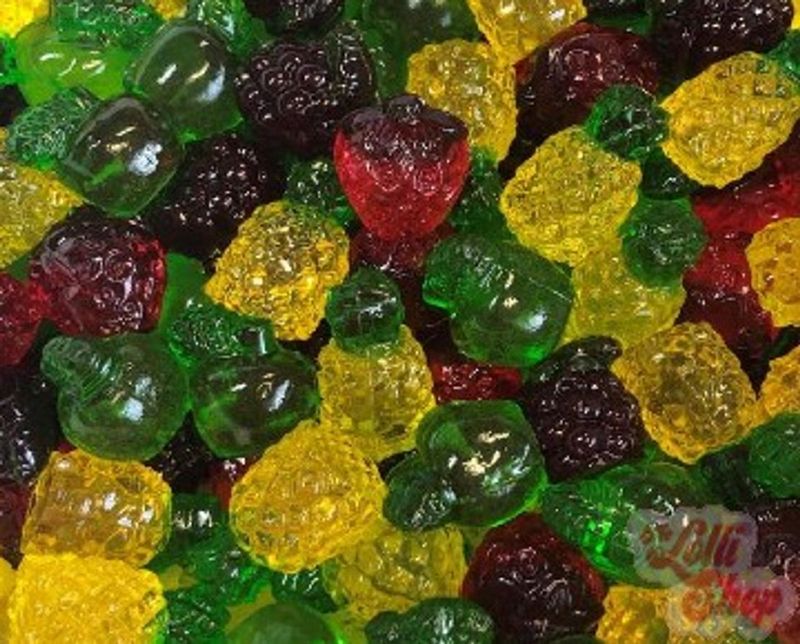 4D Gummy Mixed Fruits 100g