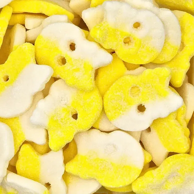 BUBS Sour Passion Pineapple Skulls- Swedish 100g