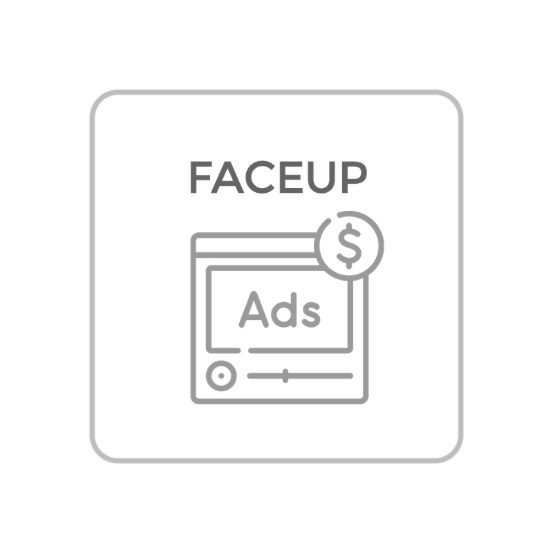 FaceUp Ads