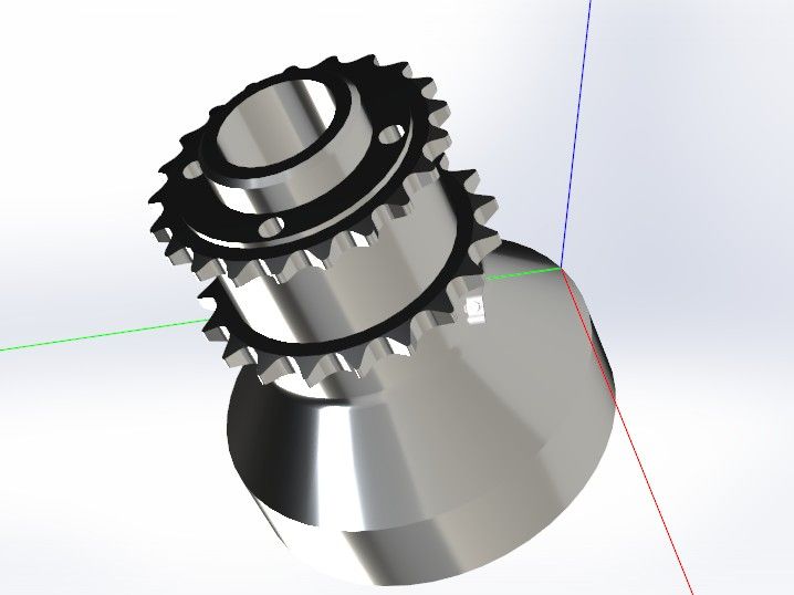 N54 - N55 - S55 Single Piece 4-Pin Crank Hub Upgrade -  Zeus Motorsport